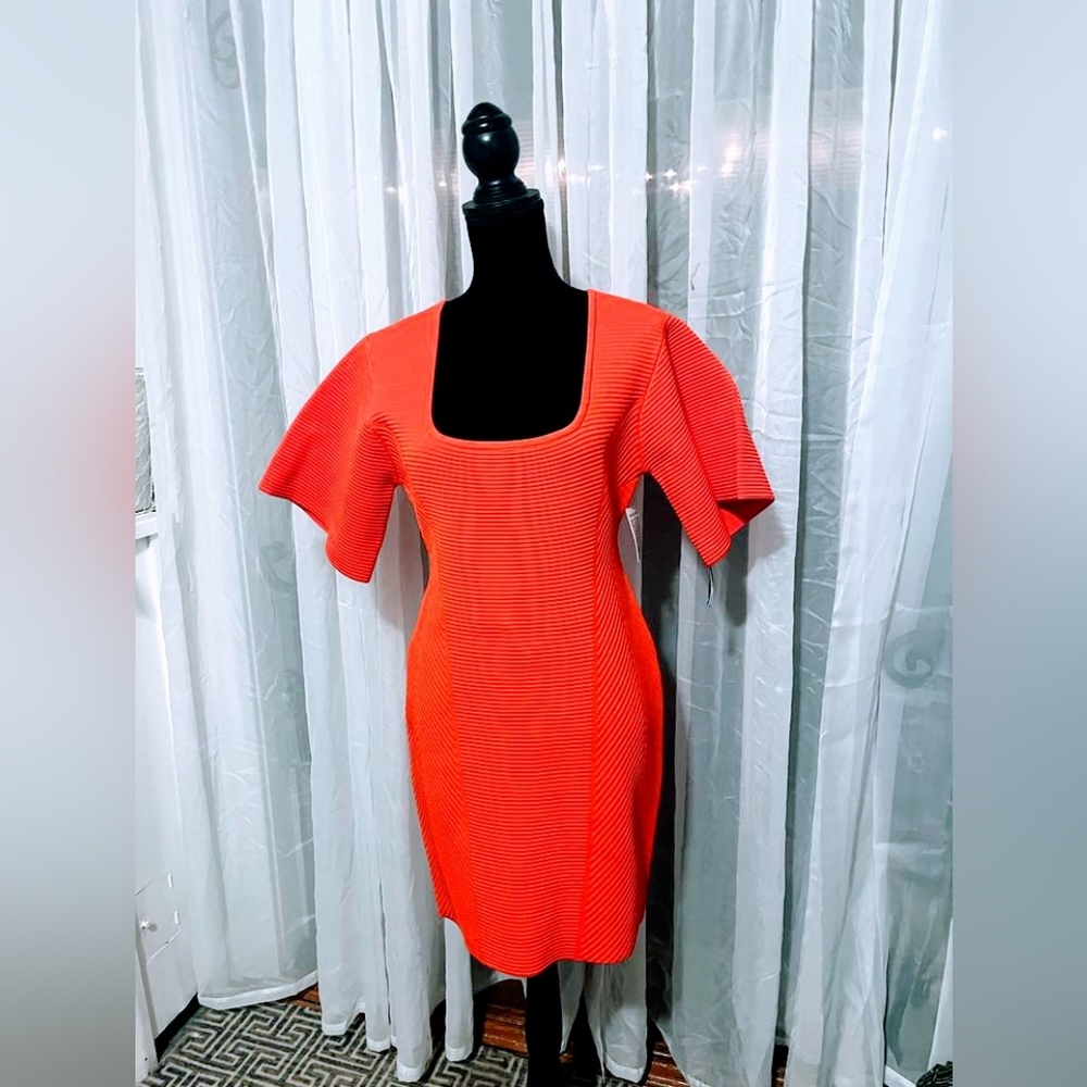 Herve Leger Red Mini Dress